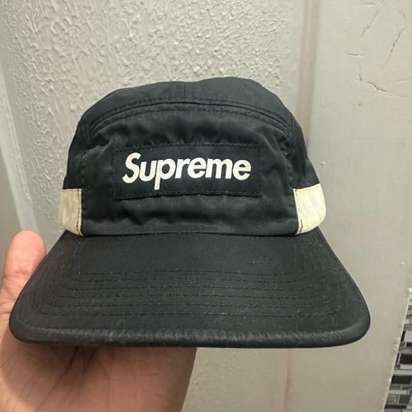 Supreme 5 panel reflective stripe hat - Picture 1 of 5